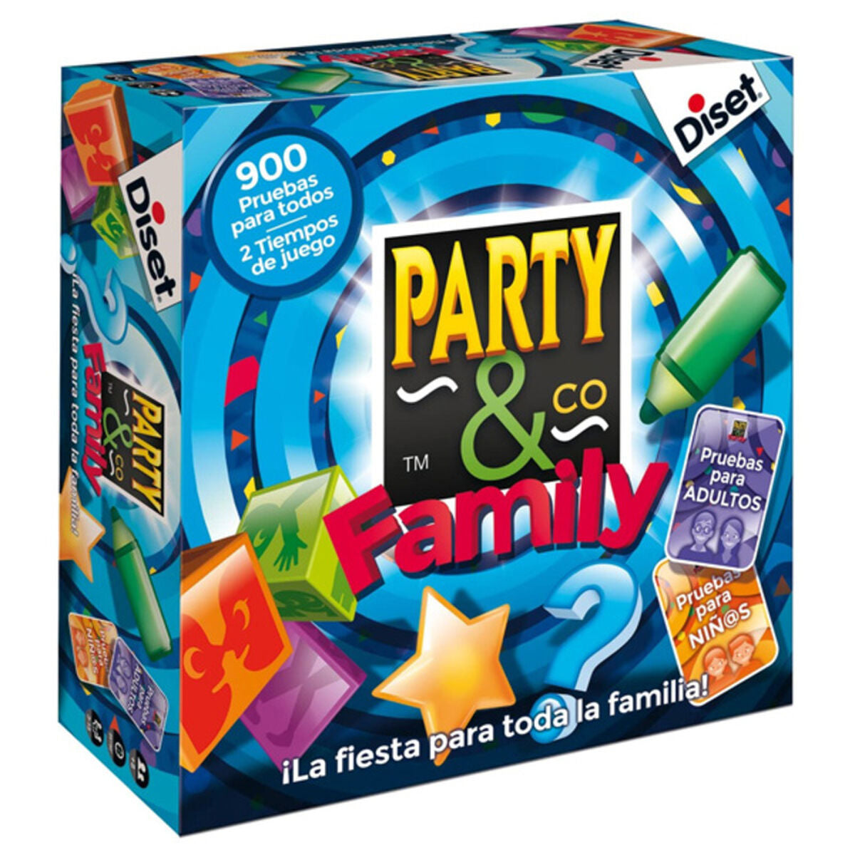 Board game Party & Co Family Diset (ES) - Little Baby Shop