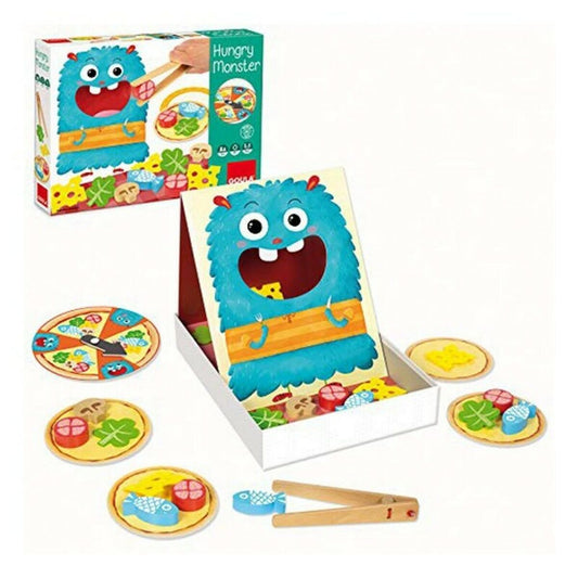 Skill Game for Babies Hungry Monster Goula 53172 - Little Baby Shop
