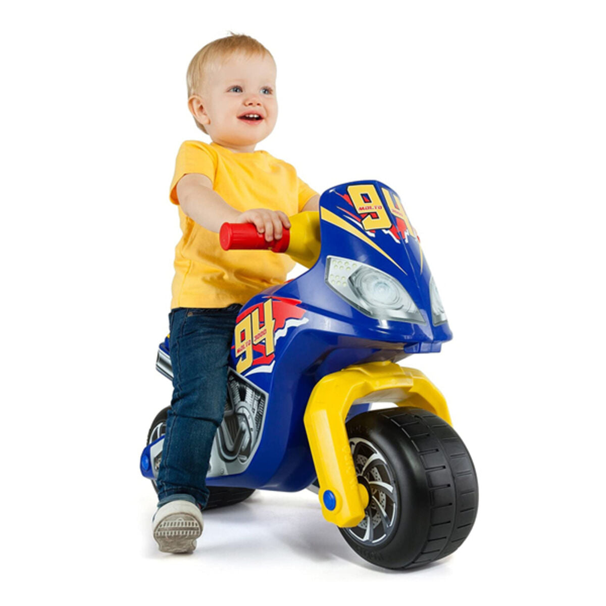 Tricycle Moto Cross Race Moltó Blue (18+ Months) - Little Baby Shop