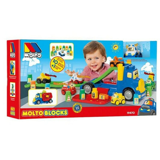 Lorry with Building Blocks Moltó (82 cm) (10 pcs) - Little Baby Shop