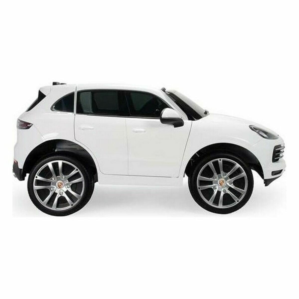 Children's Electric Car Injusa Porsche Cayenne 12V White (134 x 81,5 x 58 cm) - Little Baby Shop