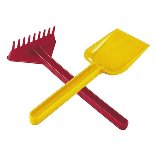 Shovel and Rake Set AVC   (2 pcs) 26 x 10 cm - Little Baby Shop