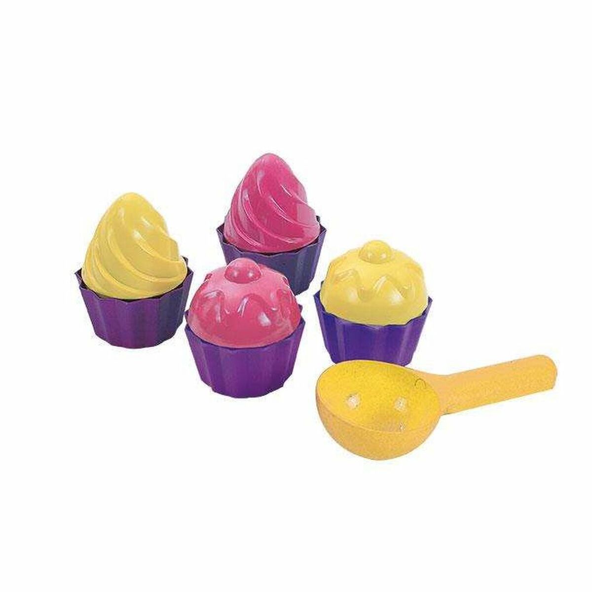 Muffin Tray AVC Beach Plastic 9 Pieces - Little Baby Shop