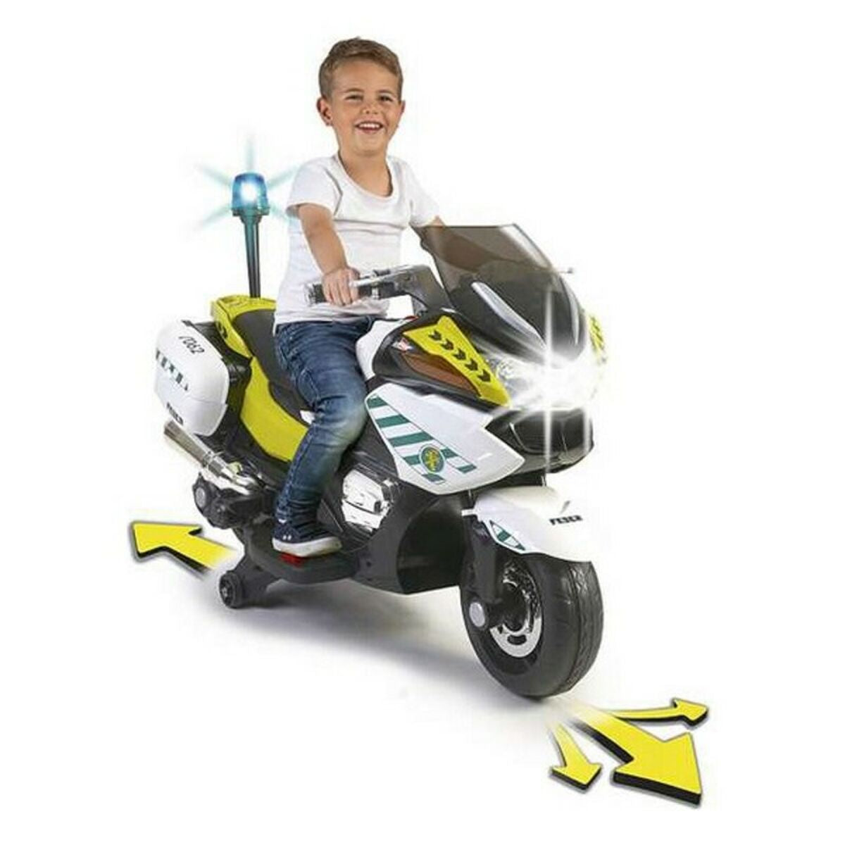 Police Motorbike Feber 12 V - Little Baby Shop