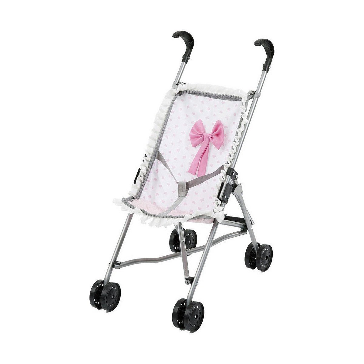 Chair for Dolls Reig Pink Umbrella White Spots - Little Baby Shop