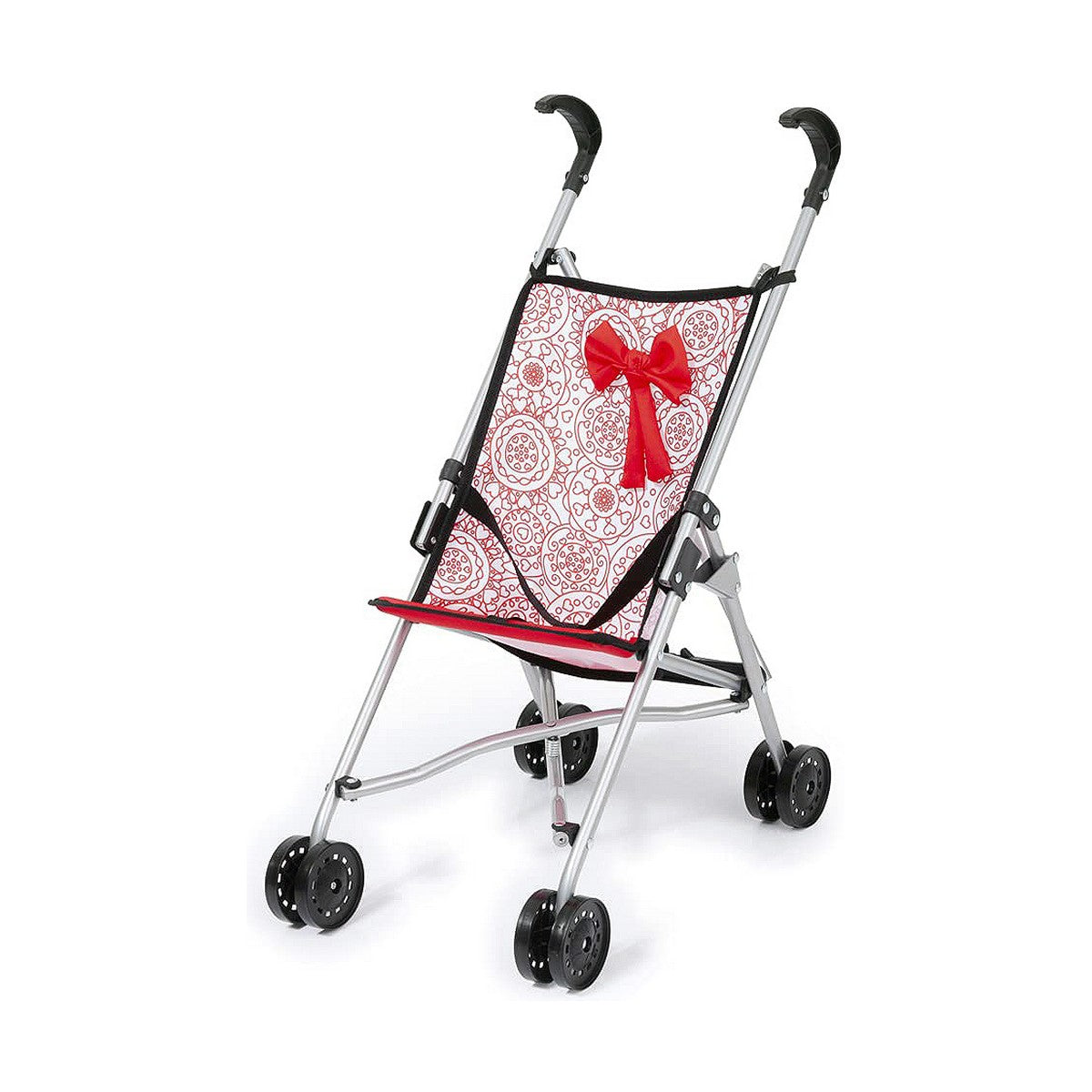 Doll Stroller Reig Umbrella White Red Princess - Little Baby Shop