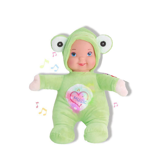 Baby doll Reig Musical Plush Toy 35 cm Frog - Little Baby Shop