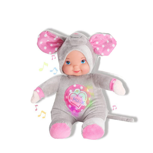 Baby doll Reig Musical Plush Toy 35 cm Elephant - Little Baby Shop