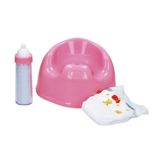 Dolls Accessories Reig Baby's bottle Nappy Potty - Little Baby Shop