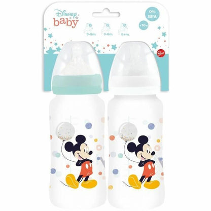 Set of baby's bottles ThermoBaby Mickey 360 ml - Little Baby Shop