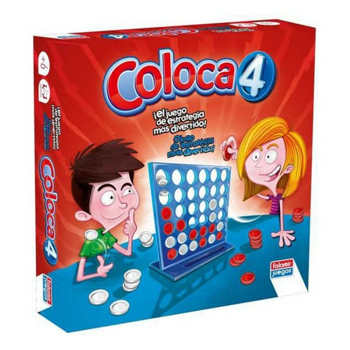 Board game Coloca 4 Falomir - Little Baby Shop