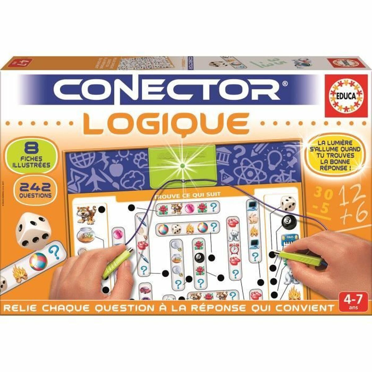 Educational game Educa Connector logic game (FR) - Little Baby Shop