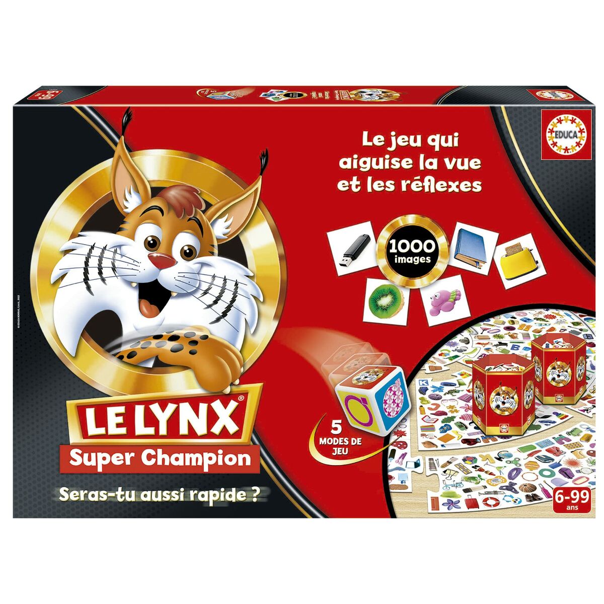 Board game Educa Le Lynx: Super Champion (FR) - Little Baby Shop