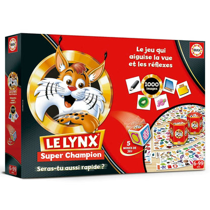 Board game Educa Le Lynx: Super Champion (FR) - Little Baby Shop