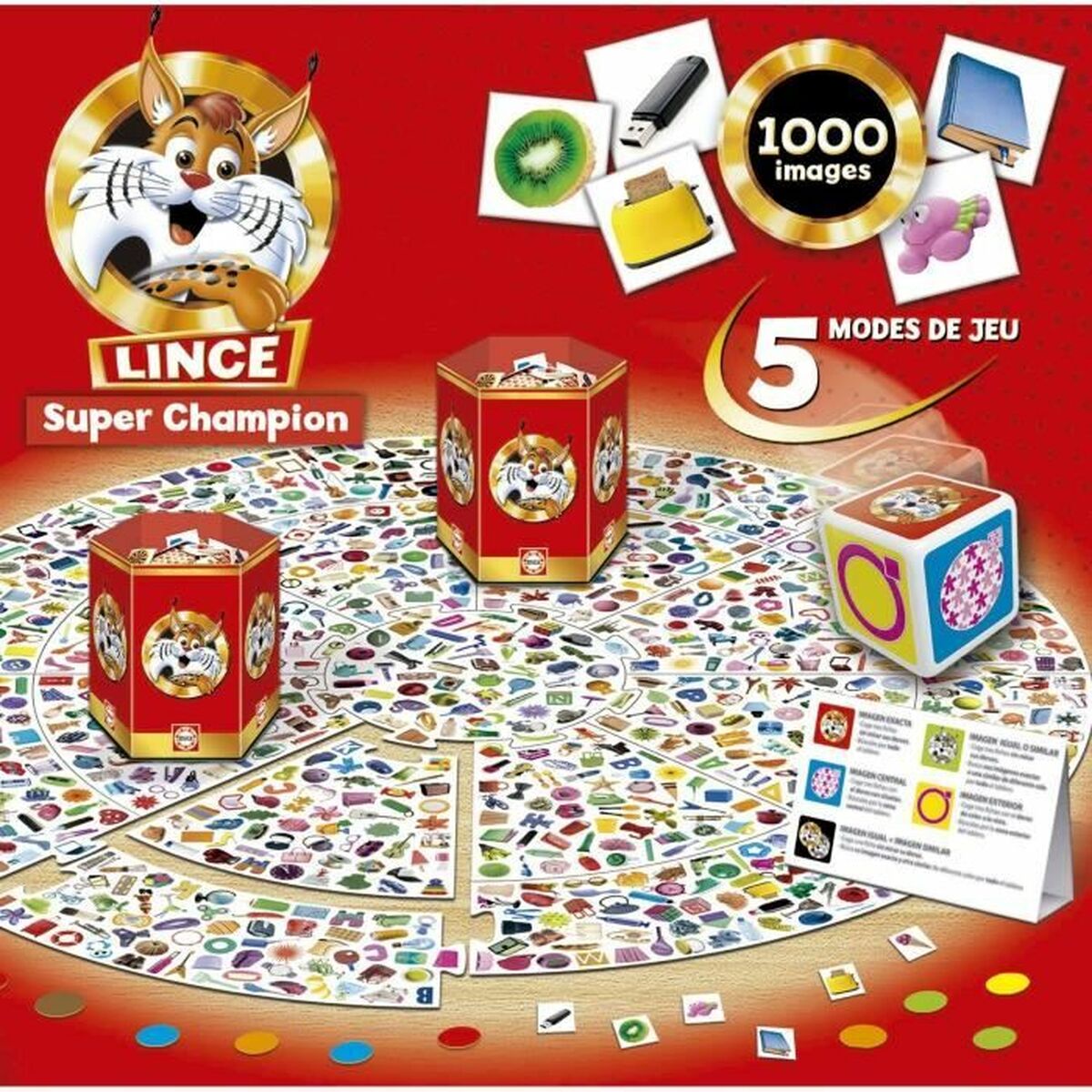 Board game Educa Le Lynx: Super Champion (FR) - Little Baby Shop