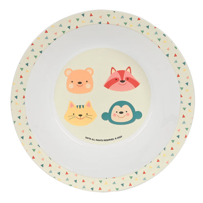 Children’s Dinner Set Safta Cabecitas (4 Pieces) - Little Baby Shop