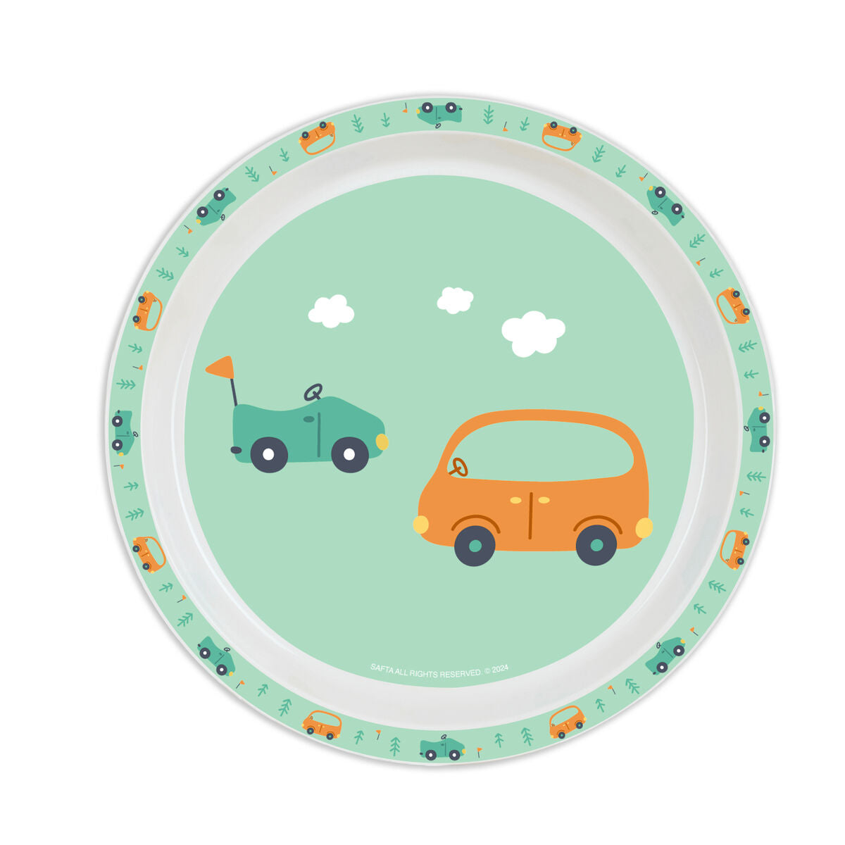 Children’s Dinner Set Safta Cars (5 Pieces) - Little Baby Shop