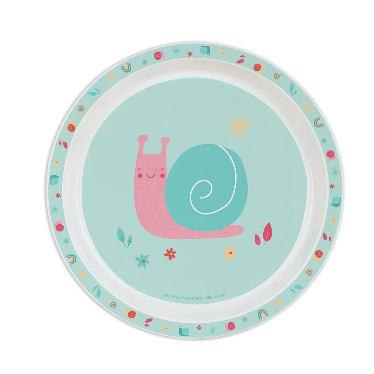 Children’s Dinner Set Safta Snail (5 Pieces) - Little Baby Shop