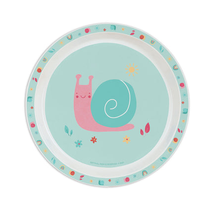 Children’s Dinner Set Safta Snail (5 Pieces) - Little Baby Shop