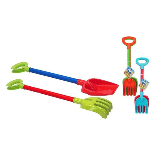 Shovel and Rake Set Colorbaby 24732 (39 cm) - Little Baby Shop