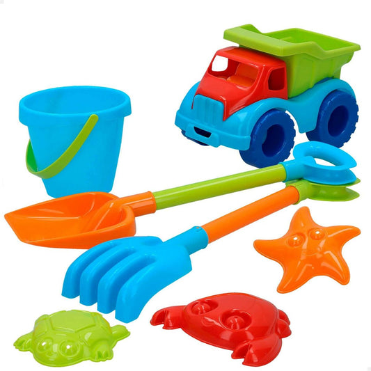 Beach toys set Colorbaby 18 cm Lorry 7 Pieces - Little Baby Shop