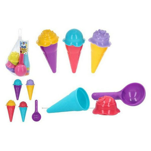 Beach toys set Ice Cream Colorbaby Color Beach (9 pcs) - Little Baby Shop