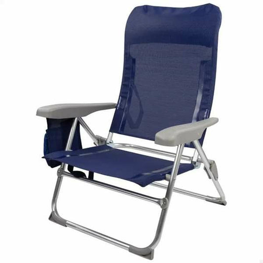 Beach Chair Colorbaby Madeira Foldable Navy Blue 46 x 58 x 87 cm - Little Baby Shop