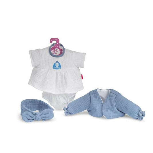 Doll's clothes Berjuan Sanibaby Blue (40 cm) - Little Baby Shop