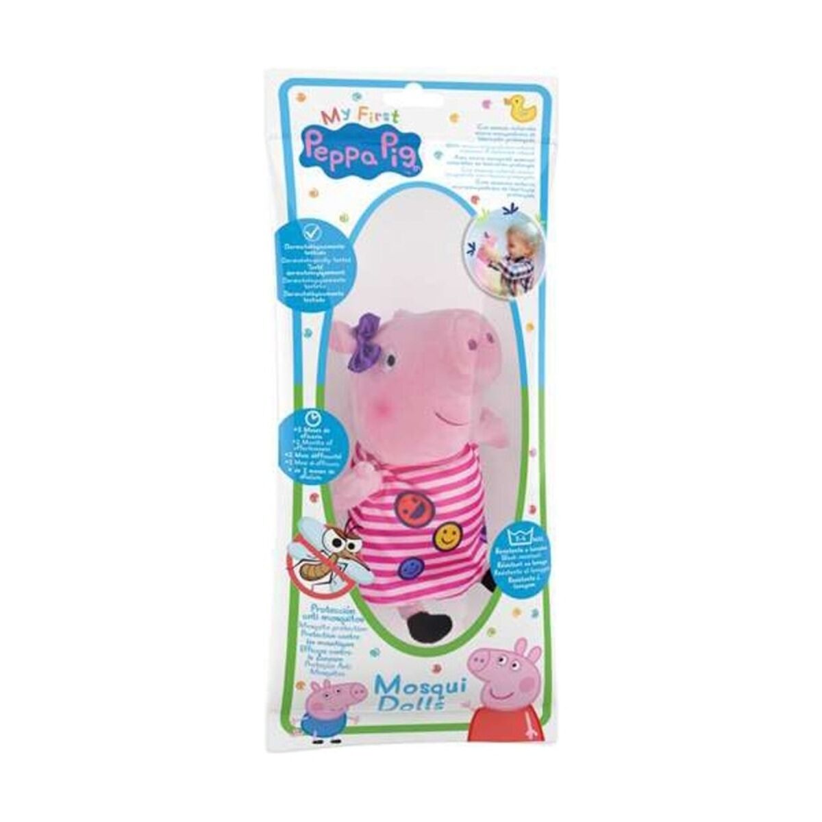 Fluffy toy Mosquidolls Peppa Pig 50400 20 cm 20cm - Little Baby Shop