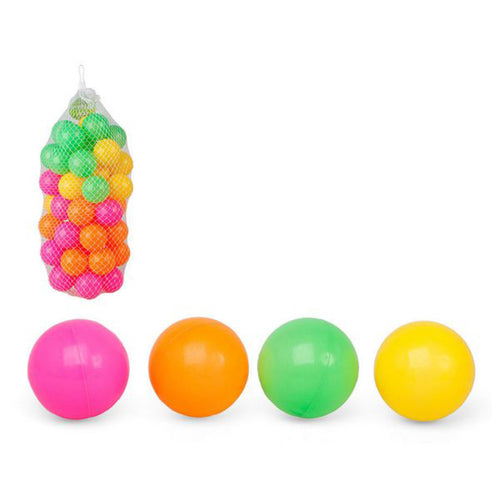 Coloured Balls for Children's Play Area 115692 (40 uds) - Little Baby Shop