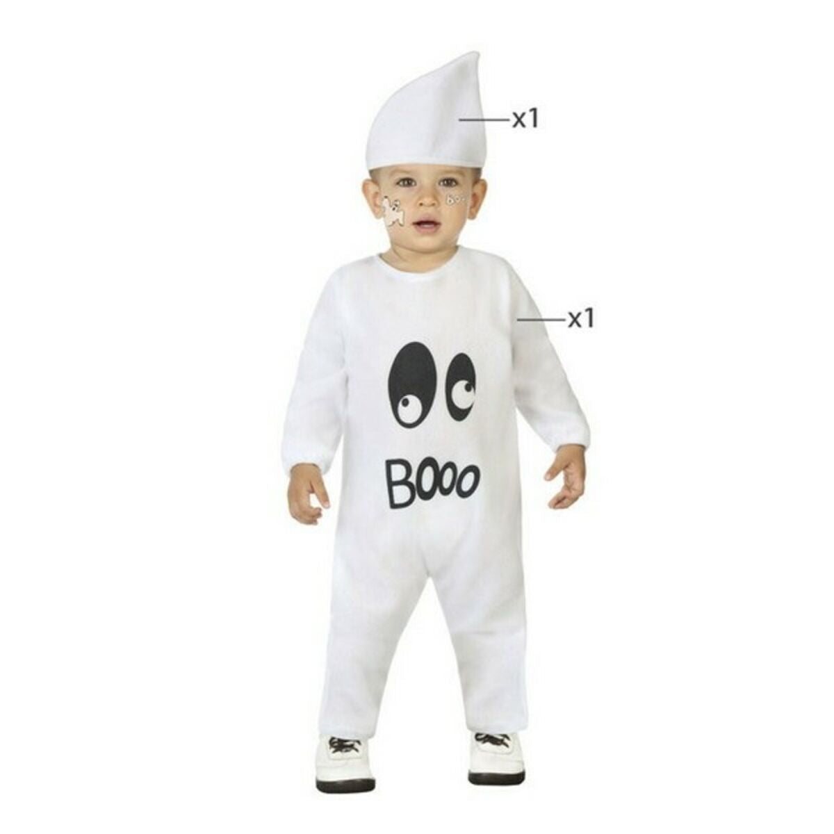 Costume for Babies White (2 Pieces) - Little Baby Shop