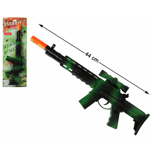 Military Machine Gun Green 44 cm - Little Baby Shop