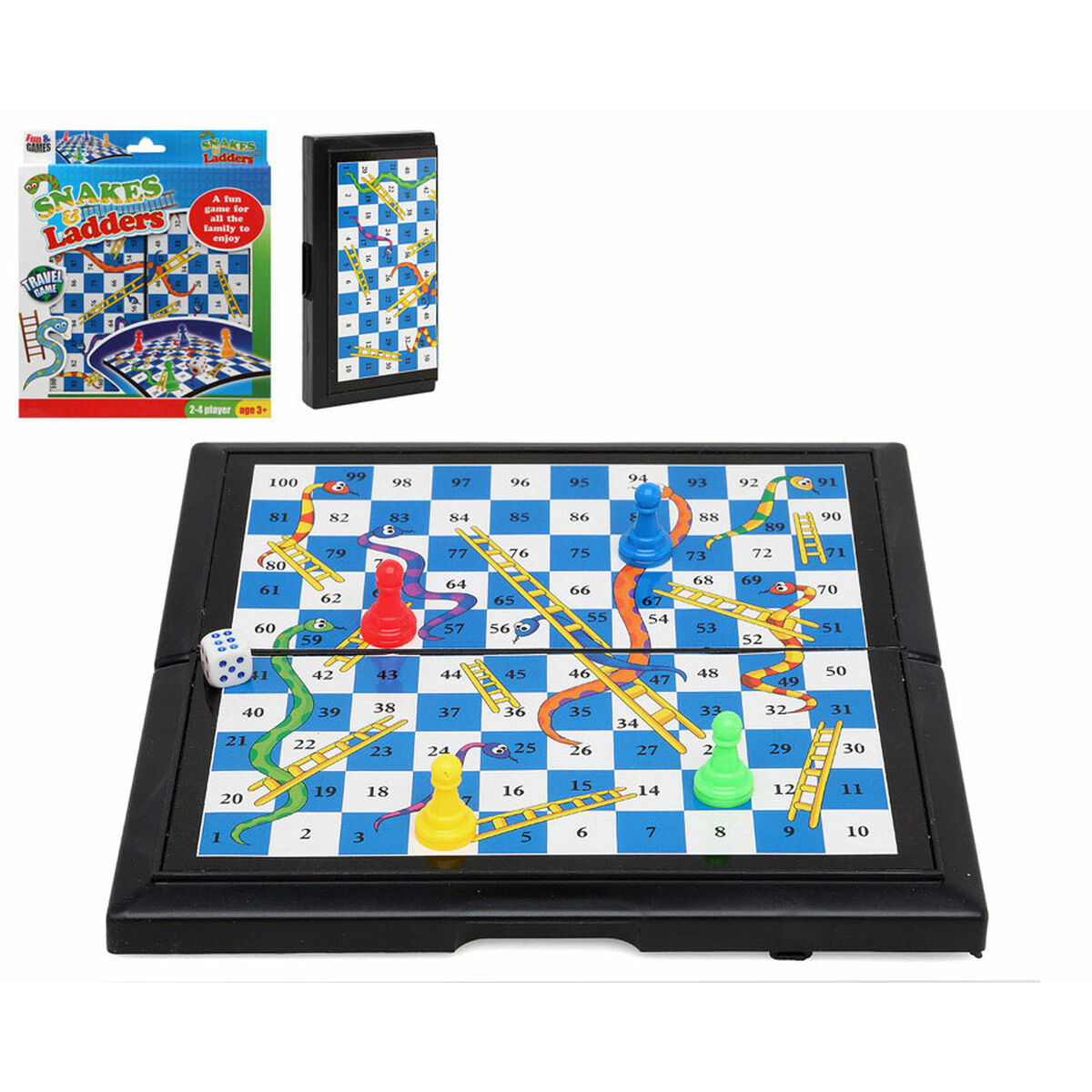 Board game Snakes & Ladders 21 x 8,5 cm - Little Baby Shop