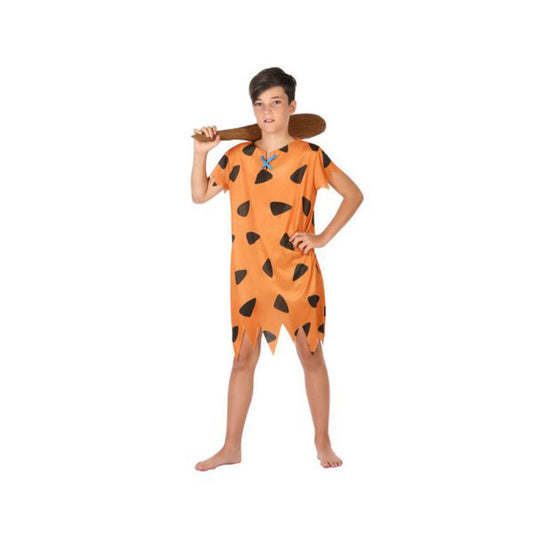 Costume for Children Caveman Orange (1 Pc) - Little Baby Shop