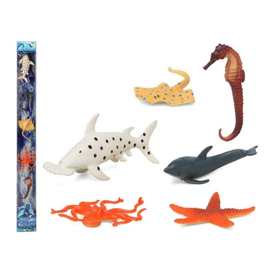 Set of Wild Animals Ocean 110319 (6 pcs) 100 cm - Little Baby Shop