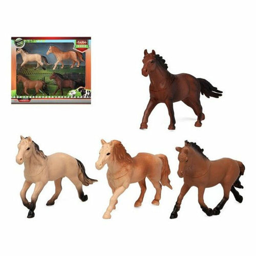 Horses 110388 (4 pcs) - Little Baby Shop