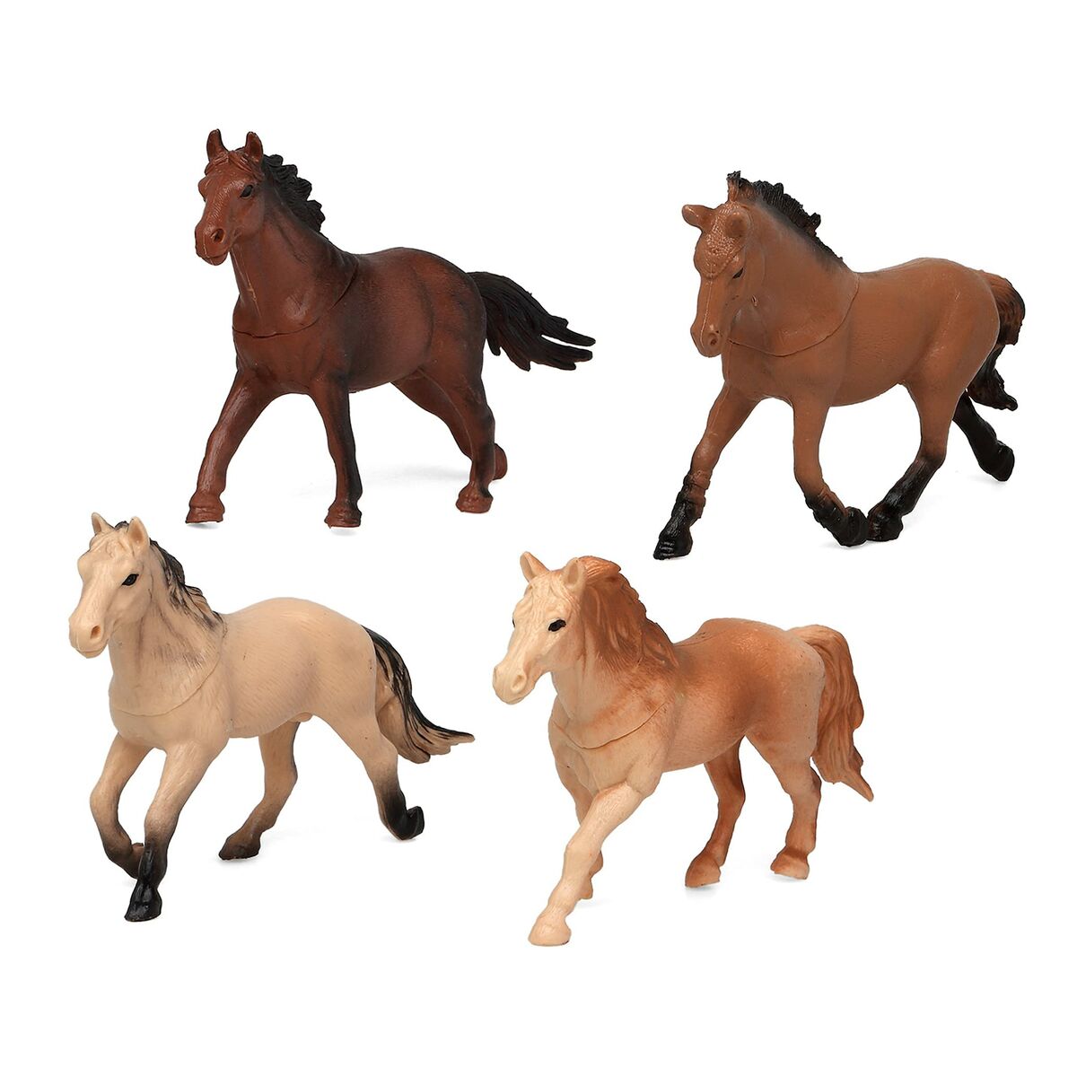 Horses 110388 (4 pcs) - Little Baby Shop