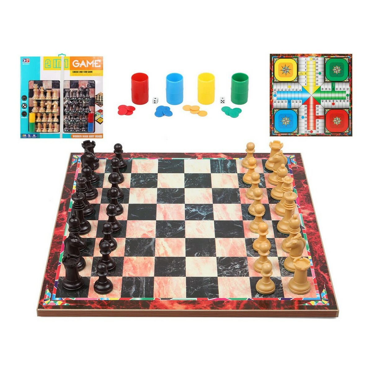 Board game 2 in 1 - Little Baby Shop