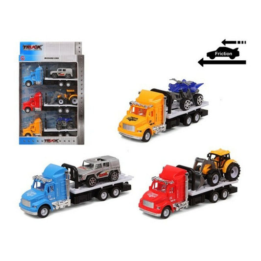 Truck Carrier and Friction Cars 119299 (6 uds) - Little Baby Shop