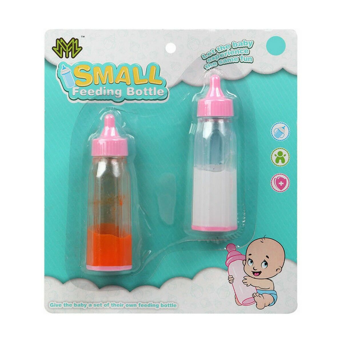 Set of baby's bottles 22 x 19 cm - Little Baby Shop