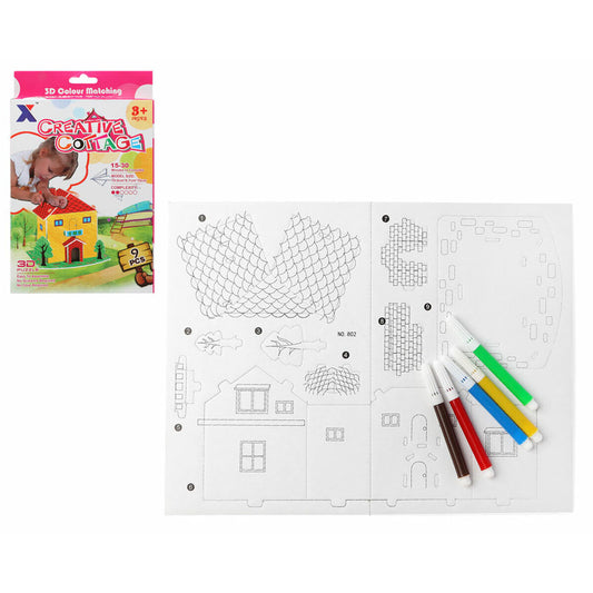 Craft Game 3D Colouring Puzzle - Little Baby Shop