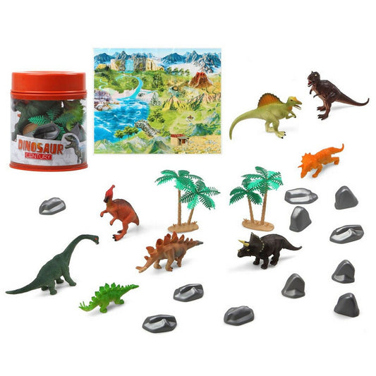 Set of Dinosaurs (22 Pieces) - Little Baby Shop