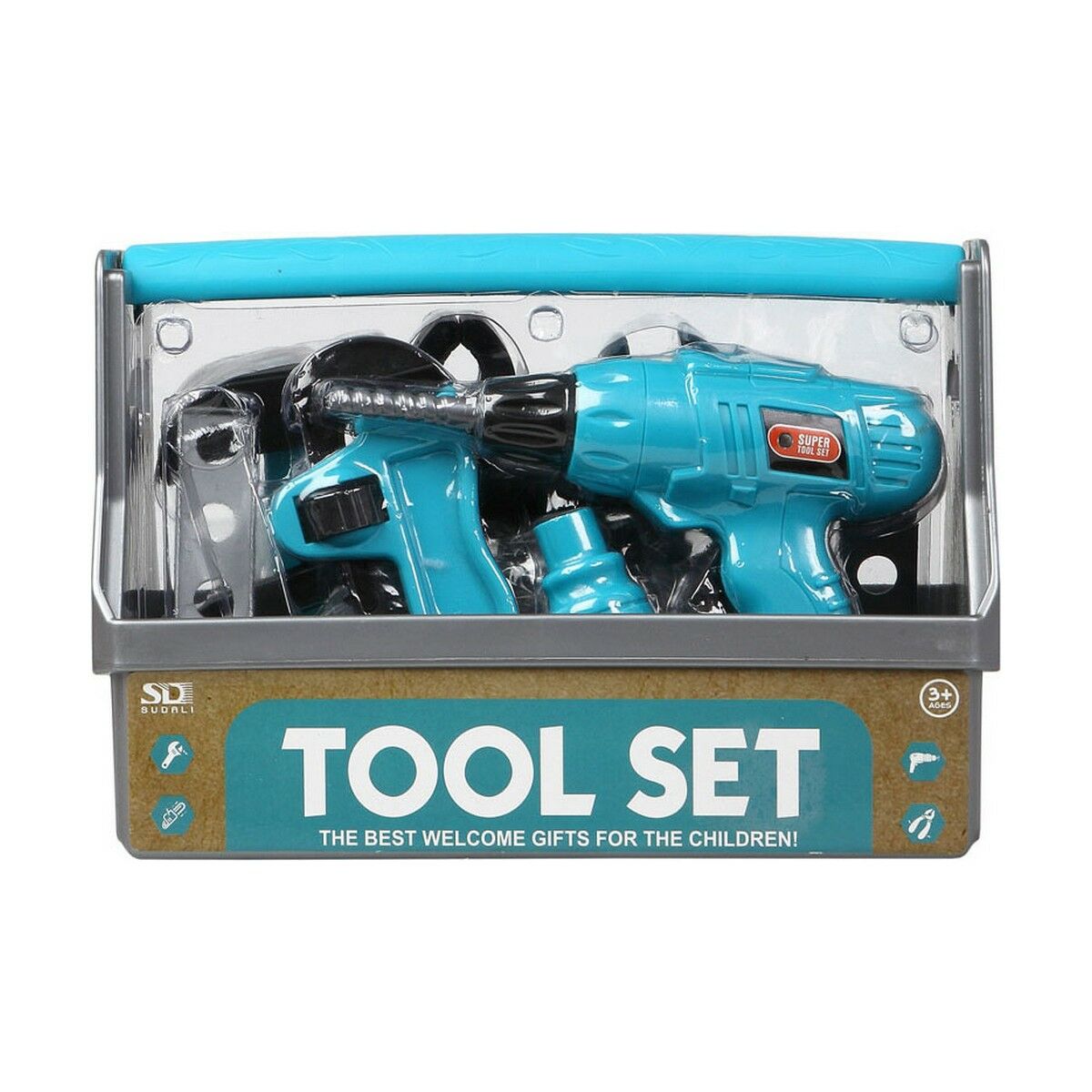 Set of tools for children Blue - Little Baby Shop