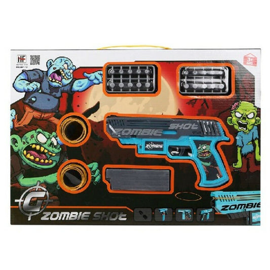 Playset Zombie Shot Dart Gun Blue (43 x 30 cm) - Little Baby Shop