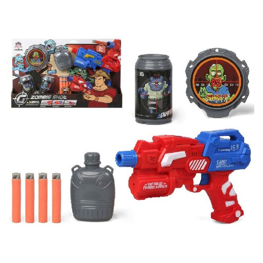 Playset Zombie Shot Dart Gun 48 x 30 cm (48 x 30 cm) - Little Baby Shop