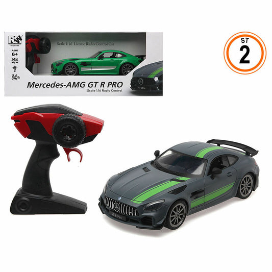 Remote-Controlled Car Mercedes Grey Green 1:16 - Little Baby Shop