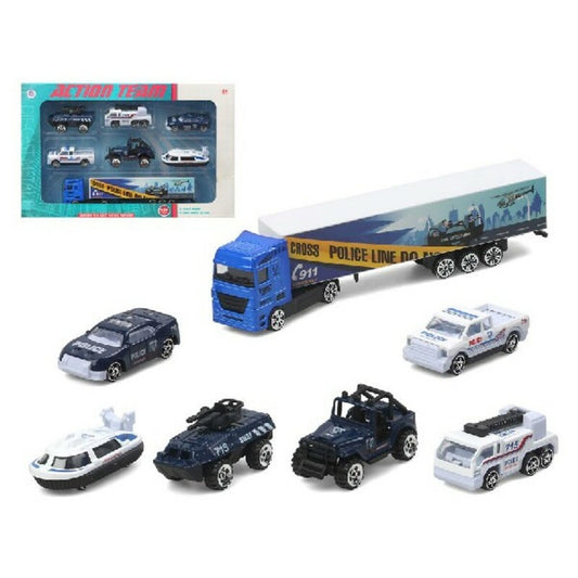 Vehicle Carrier Truck Action Team 28 x 13 cm (28 x 13 cm) - Little Baby Shop