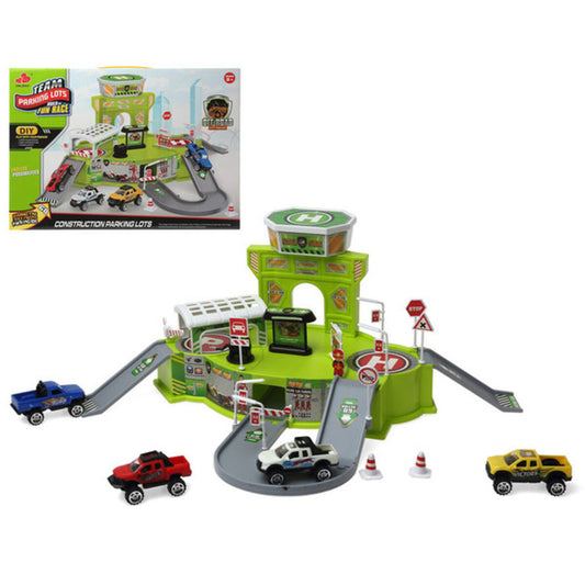 Track with Ramps Green Van - Little Baby Shop