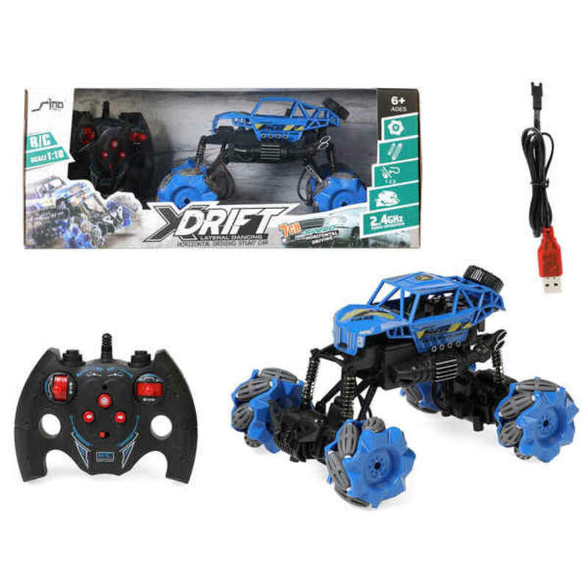 Remote-Controlled Car All terrain Friction - Little Baby Shop