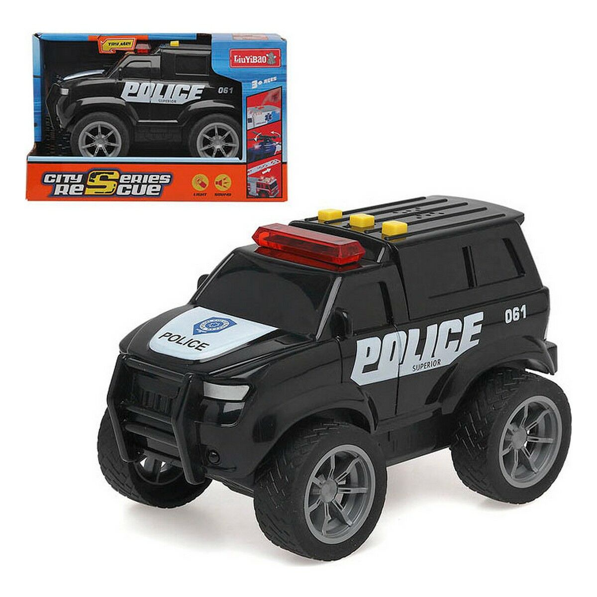 Police Truck Light with sound 21 x 13 cm - Little Baby Shop